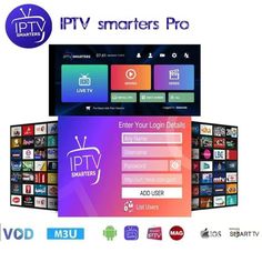 an image of the iptv smarts pro website