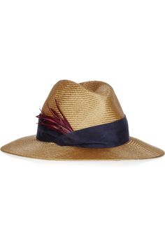 Eugenia Kim Luxury Blue Summer Fedora, Luxury Gold Brimmed Straw Hat, Bohemian Straw Hat With Curved Brim, Woven, Summer Fedora-style Handwoven Sun Hat, Eugenia Kim Hat, Straw Fedora, Eugenia Kim, Closet Fashion