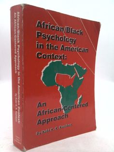 Title: African-Black Psychology in the American Context: An African-Centered Approach Author/Editor: Kambon, Kobi K. Publisher: Nubian Nation Publications Date: 1998 Format: Paperback Condition: Good  Condition Description: Shelf and handling wear to cover and binding, with general signs of previous use. Wear visible to covers and spine. No markings or notations. Secure packaging for safe delivery. Femininity Books, Black Psychology, African Books, Sociology Books, African Literature, African American Books, Black Literature