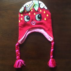 Red And Pink Hat With Fleece Lining. Size 12mos. - 3t. Nwt Pink Hat, Stuff I Need, Kids Accessories, Pink Red, Accessories Hats, Kids Shop, Hats, Fast Delivery, Customer Support