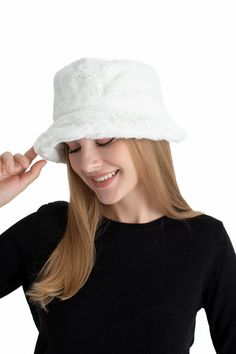 Our faux fur women bucket hats are perfect warmer for winters and also very chic accessories. It is made of high quality faux fur. They are gorgeous  and classy accessories for every women for winter, nights and parties. They're also great gift.  They fit head circumference 53-57 cm. ( one size fits most) Classy Accessories, Fashion Bucket Hat, Women Bucket Hat, Fluffy Hat, Moon Board, Ear Cap, Cap Women, Winter Nights, Fur Hat