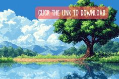 an image of a video game screen with the title click the link to download