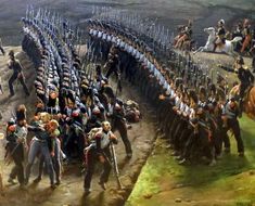 First French Empire, Waterloo 1815, Battle Of Waterloo, History Painting, History Images, French Empire, French Army, Napoleonic Wars, Military Art