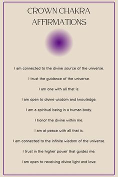 Crown Chakra Opening, Yoga Poses For Crown Chakra, Crown Chakra Yoga Flow, Crown Chakra Meaning, Unblock Crown Chakra, How To Balance Crown Chakra, Crown Chakra Mantra, Chakra Balancing Affirmations, Crown Chakra Essential Oils