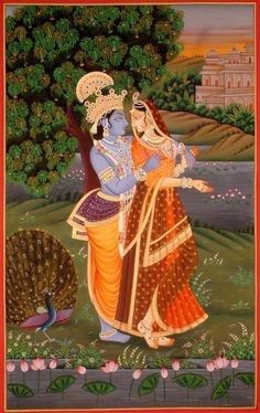 Shreenathji Rangoli, Krishna Hindu, Mughal Paintings, Radha Krishna Wallpaper, Indian Painting