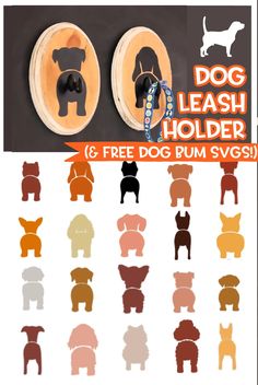 dog leash holder and free printable svg