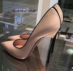 Weird Shoes, Elegant Shoes Heels, How To Walk, More Confidence, Fashion Shoes Heels, Shoes Heels Classy, Cute Shoes Heels, Heels Stilettos, Stunning Shoes