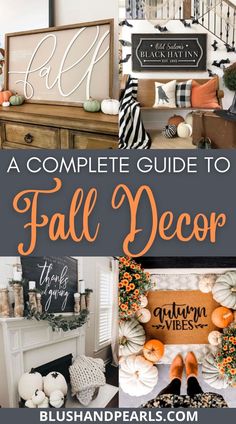 the complete guide to fall decor