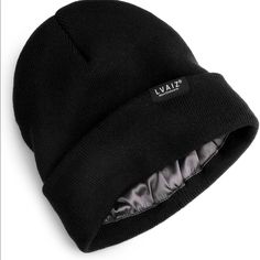 Black Unisex Satin Lined (Winter) Beanie Hat (Brand New) Satin Lined Super Stretchy Absorbs Humidity And Moisture, Warm For Brittle Winter Days 60% Cotton And 40% Acrylic Other Colors Available Protects Your Hair From Lint And Winter Dryness. Great For Natural Hair, Braids And Dreadlock Styles Silk Lined Beanie, Black Beanie With Fleece Lining, Black Beanie With Fleece Lining For Cold Weather, Black Winter Beanie Hat, Black Beanie Winter Hat, Black Beanie For Winter, Windproof Beanie For Winter, One Size Fits Most, Winter Windproof Beanie One Size Fits Most, Windproof Beanie For Fall