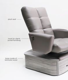 Belava Impact No-Plumbing 360º Swiveling Pedicure & Spa Chair Facial Services, Charcoal Wedding, Zero Gravity Recliner, Full Service Salon, Pedicure Chair