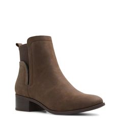 Call It Spring Cassi Chelsea Bootie | DSW Canada Dark Brown Chelsea Boots, Dress Boots Women, Call It Spring Shoes, Brown Chelsea Boots, Casual Ankle Boots, Spring Women, Chelsea Boot, Spring Shoes, Pull Tab