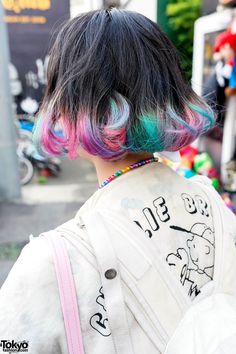 Harajuku Hairstyle, Multi Colored Hair, Colorful Hair, Pastel Hair, Tokyo Fashion, Colored Hair, Hair Reference, Hair Inspo Color