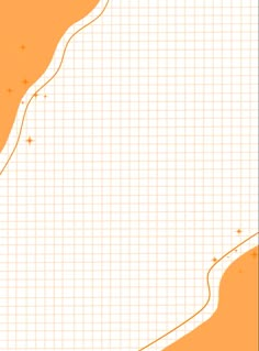 an orange and white background with lines on it