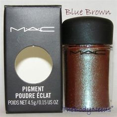 Website where you can buy samples of MAC makeup. Perfect for the pigments which everyone says never ever run out and they're super cheap and you can buy 8 samples for the price of one full size pigment. Blue Brown shown here. Mac Pigment, Painted Ladies, Mac Makeup, Kiss Makeup, Beauty Eyes, It Goes On, I Love Makeup, Perfect Makeup, Makati