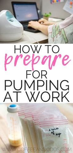 how to prepare for pumping at work with the help of a mother and her child