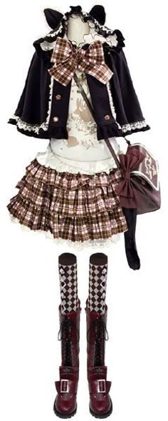 Hinamori Amu, Mori Girl, Dieselpunk, Kawaii Clothes, Mode Vintage