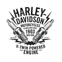 the logo for harley davidson motorcycles, which has been designed by an american motorcycle manufacturer