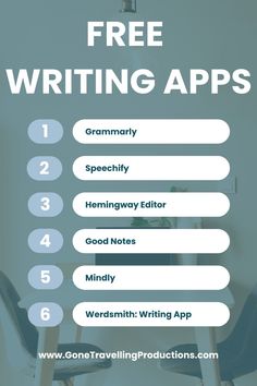 the top five free writing apps