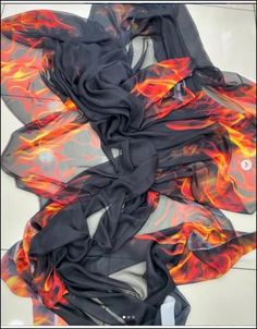 Fire Fabric, Flame Pattern, Samhain, Patterned Fabric, No Color, Satin Fabric, Fabric Color, Daily Life, Beauty Book