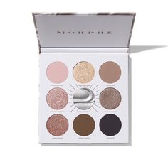 Morphe, Rich & Foiled Artistry Eyeshadow Palette | Going Platinum 2020s Makeup, Foil Eyeshadow, Morphe Palette, Molten Metal, Makeup Help, Makeup Stuff, Eyeshadow Palettes, Eye Palette, Setting Powder