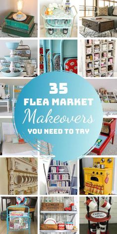 the top 25 flea market makeovers you need to try in this year's sale