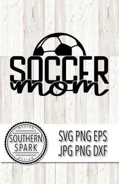 the soccer mom svg file is shown