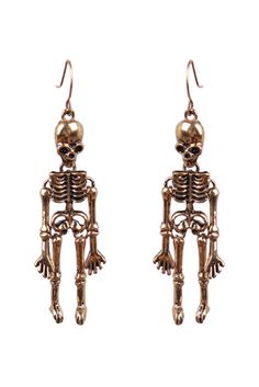 Halloween style skull earrings, perfect for adding a pop of color to the holiday, surprise your friends and family with these unique earrings. Halloween Skull Print Earrings, Halloween Skull Print Skull Earrings, Skull Hanging, Skeleton Earrings, Bone Earrings, Punk Earrings, Retro Punk, Vintage Skull, Halloween Vintage