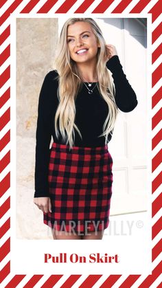 Create a classy and trendy look for fall in this cute skirt featuring a flattering pull on waist with a cute-as-can-be silhouette. Available in leopard, pumpkin plaid and buffalo plaid, this trendy skirt features an elastic waist band in the back and hidden side zipper. Leopard Pumpkin, Marley Lilly, Trendy Skirts, Cute Skirt, Cute Skirts, Buffalo Plaid, Waist Band, Skater Skirt, Side Zipper