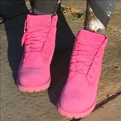 Excellent Conditions,Used 1 Time Only.You Can Clean Pretty Easy Pink Timbs, Pink Weatherproof Outdoor Boots, Purple Timberland Boots, Timberland Leather Boots, Pink Timberlands, Orange Timberland Boots For Toddler, Timberland Boots Black, Toddler Timberlands, Toddler Winter Boots