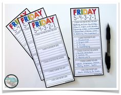 three free printable friday the 13th worksheets on a white table with a pen