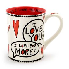 PRICES MAY VARY. “Love You Most” Our Name is Mud Mug Features sweet front, back, and rim messaging Securely packaged in decorative gift box High-quality stoneware mug is microwave and dishwasher safe 16 oz. capacity Unique Stocking Stuffers, Sunshine Love, Love You The Most, Cool Mugs, Stoneware Mugs, Heartfelt Gifts, Gift Decorations, Love You More, Heart Design