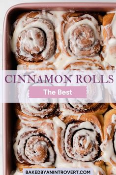 This is the best homemade cinnamon rolls recipe ever with delicious cinnamon roll icing! The light and fluffy texture, brown butter flavor, and silky cream cheese icing cannot be beaten. Homemade Cinnamon Roll Recipe, Rolls Recipe, Cinnamon Roll, Food Printables, Dry Yeast, Ground Cinnamon