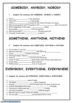 a black and white poster with the words somebody, anybody, nobody written in it