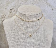 "If you're obsessed with Outer Banks like I am, this choker set is for you! Inspired by Sarah, this set is made up of two necklaces featuring dainty star and initial charms, which can be worn together or alone. One features a dainty star-charm choker and the other features your initial. Choose between silver or gold! Note-Both necklaces are adjustable. This listing is for the SET of necklaces. They are not attached together so that you can wear them either separately or together as you wish. Not Star Jewelry, Necklace Dainty, Girly Jewelry, Choker Necklaces, Adjustable Necklace, Initial Charm, Outer Banks, Star Charms, Star Necklace