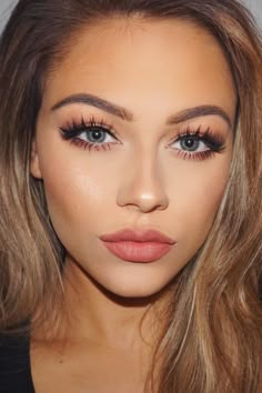 Teknik Makeup, Wedding Hairstyles And Makeup, Best Natural Makeup, Make Up Inspiration, Long Eyelashes, Beauty Make-up, Makijaż Smokey Eye, Makeup Hacks