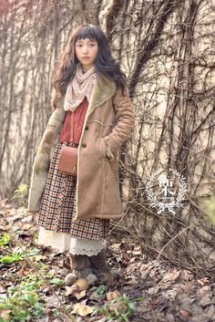 Unfortunately Cake: Photo Mori Kei Fashion, Forest Dweller, Forest Fashion, Cottagecore Outfit, Vestidos Retro, Kei Fashion, 일본 패션, Mori Fashion, Mori Kei