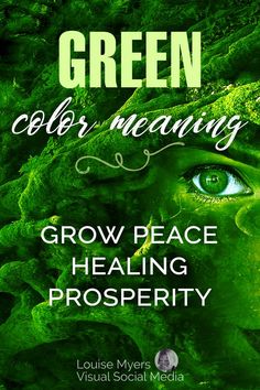 closeup of beautiful female face made of green moss says green color meaning, grow peace, healing, prosperity. Candle Colors, Colors Meaning, Tints And Shades, Strong Black Woman Quotes, All Things Green, Peace And Prosperity