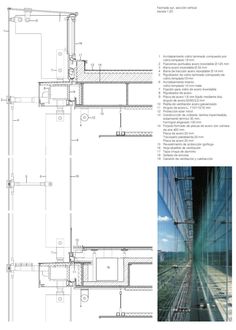 an architectural drawing shows the inside and outside of a building