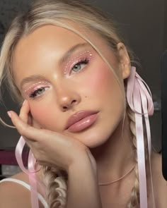 Ballerina Makeup, Mekap Mata, Barbie Makeup, Smink Inspiration, Ethereal Makeup, Fairy Makeup, Cute Makeup Looks, Pink Makeup