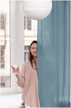 Our Gray Blue Linen Curtains are your elegant solution for privacy and light control. These semi-sheer panels, crafted from the highest quality stonewashed linen, are perfect for any room needing a blend of elegance and functionality. With options for custom sizes and multiple colors, they're easy to hang and suitable for children's rooms. Upgrade your bedroom or living room decor with these chic curtains. Grey Home Decor, Grey Panels, Grey Curtains, Natural Linen Fabric