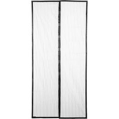 a tall black and white room divider