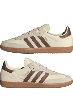 adidas Gender Inclusive Samba OG Sneaker | Nordstrom Adidas Samba Shoes Women Outfit, Womens Samba Outfit, Lazy Day Outfits Winter, Adidas Samba Outfits, Samba Outfits, Adidas Samba Outfit, Lounge Clothes, Charleston Style, Samba Shoes