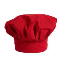 PRICES MAY VARY. 65/35 poly cotton poplin Hook and loop closure One size 5.25 oz A fantastic all-around chef hat Weave type: Woven Red Description, Fancy Dress Party, Chef Hat, Chefs Hat, Quality Hats, Costume Hats, Dress Party, Cotton Poplin, Fancy Dress