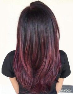 Blackberry Hair Colour, Red Violet Hair Color, Red Violet Hair, Violet Hair Colors, Red Balayage Hair, Ombre Hairstyles, Latest Hair Color, Violet Hair