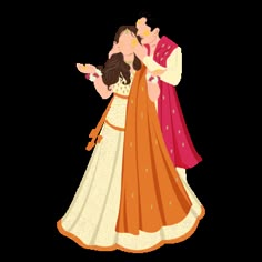 Dresses Illustration, Wearing Outfits, Indian Wedding Pictures, Caricature Wedding Invitations