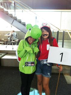 Orientation <3 One of my all time favourite things in this world! I love everything about it, especially the crazy massive amount of energy that everyone has! This was my 3rd year being an Orien… Mario Party Costume, Yoshi Halloween, Mario Kart Costumes, Yoshi Costume, Mario Halloween Costumes, Mario Costume, Super Mario Party, Mario Party, Family Costumes