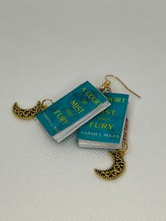 Hand crafted earrings. Lightweight and delicate. when ordering, please specify which books you want. I can also make custom books. Crafted Earrings, Book Earrings, Unusual Jewelry, Custom Book, Favorite Jewelry, Jewelry Earrings Dangle, Etsy Earrings, Dangle Drop Earrings, Hand Crafted