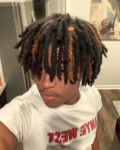 Dreadlocks Styles For Men, Short Dreadlocks Hairstyles, Cornrow Styles For Men, Dreadlocks Styles, Hair Twists Black, Dyed Hair Men