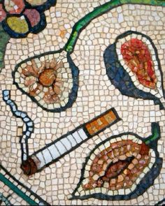 Keramik Design, August 22, New Wall, Artsy Fartsy, Mosaic Art, Hand Picked, Mosaic Tiles, No. 2, Fig