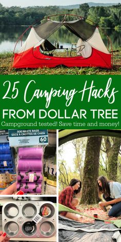 camping hacks from dollar tree to camp ground tested save time and money with these 25 camping hacks